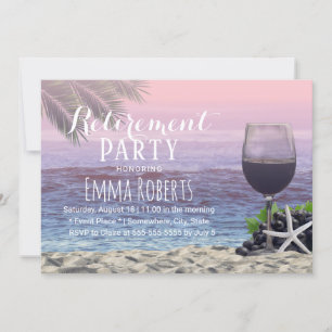 Invitación Fiesta de Jubilación de Vinos de Palm Beach Tropic