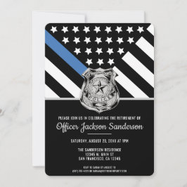 Invitación Fiesta de Jubilación del Departamento de Policía