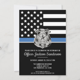 Invitación Fiesta de Jubilación del Departamento de Policía A