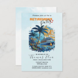 Invitación Fiesta de Jubilación, Fiesta de Cruceros