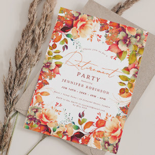 Invitación Fiesta de Jubilación Floral de los Jardínes del Ot