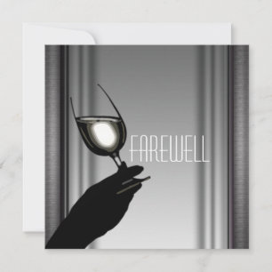 Invitación fiesta de jubilación jubilado PERSONALIZAR de desp