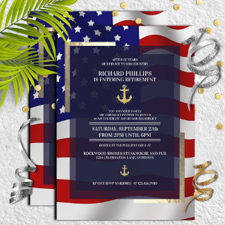 Invitación FIESTA de Jubilación Militar de la Bandera de Esta
