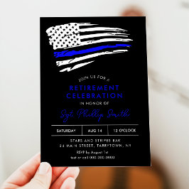 Invitación Fiesta de Jubilación Militar de la Policía de LIBE