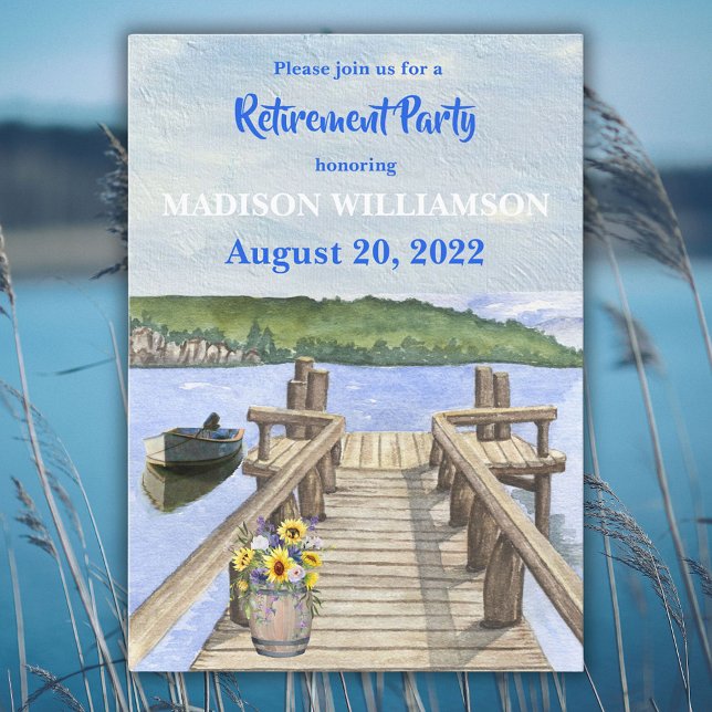 Invitación Fiesta de Jubilación Mountain Dock (Subido por el creador)