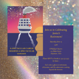 Invitación Fiesta de Jubilación Navegando Hacia la Nueva Etap