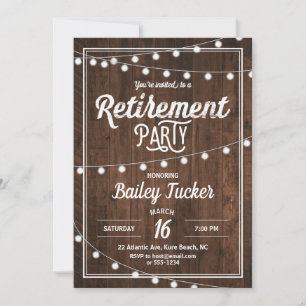 Invitación Fiesta de jubilación rusa