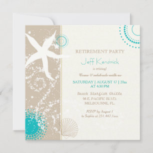 Invitación Fiesta de Jubilación Starfish Beach