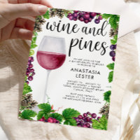 Fiesta de la Bachelorette del Vino y el Pino