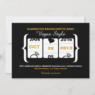 Invitación Fiesta de la bachillerato de la máquina de ranura