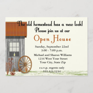 Invitación Fiesta de la Casa Abierta del Hogar Eliminado