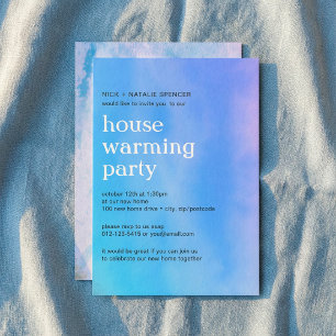 Invitación fiesta de la Casa de la Color del Agua