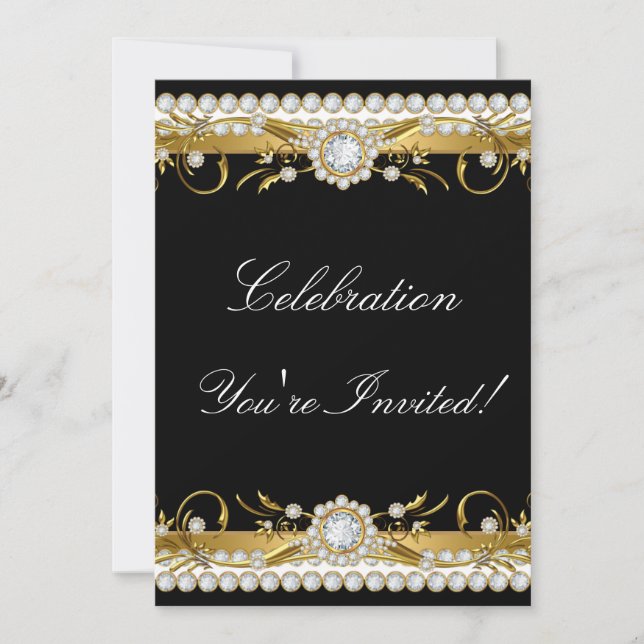 Invitación Fiesta de la celebración de la floral blanca y del (Anverso)