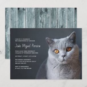 Invitación Fiesta de la celebración de la graduación veterina