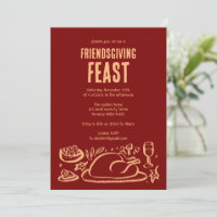 Fiesta de la cena de Thimsical Thankending Friends