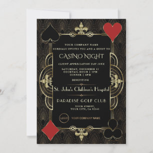 Invitación Fiesta de la Compañía Nocturno del Casino de Aprec