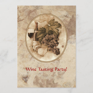 Invitación Fiesta de la degustación de vinos