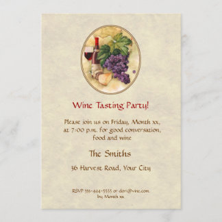 Invitación Fiesta de la degustación de vinos