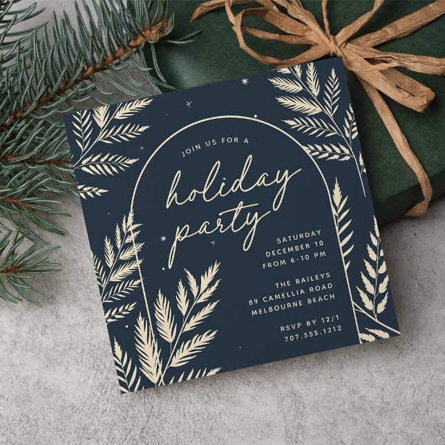 Invitación Fiesta de la Fiesta del Laurel de Invierno (Subido por el creador)