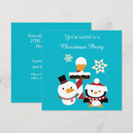 Invitación Fiesta de la Fiesta del Pingüino del Polo Norte