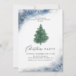 Invitación Fiesta de la Fiesta Rusa de Árbol de Navidad