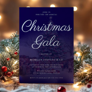 Invitación Fiesta de la Gala de Navidades corporativos de Med