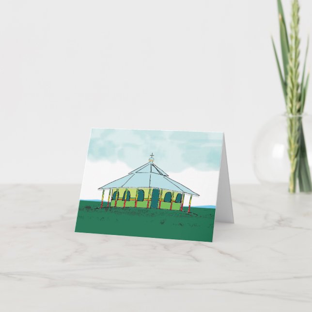 Invitación Fiesta de la Iglesia Ortodoxa Etíope (Anverso)