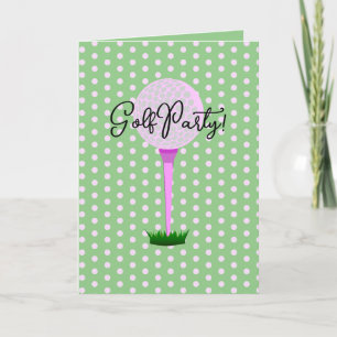 Invitación Fiesta de la Liga de Golf Damas