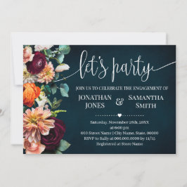 Invitación Fiesta de la Marina de Guerra Boda de Borgoña