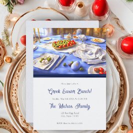 Invitación Fiesta de la Mesa de Pascua en Grecia