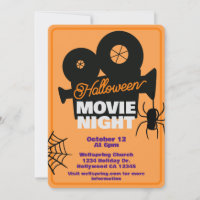 Fiesta de la noche de cine de Halloween Spooktacul
