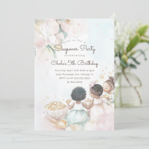 Invitación Fiesta de la noche de cumpleaños de la película Sl