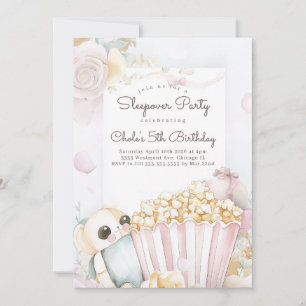Invitación Fiesta de la noche de cumpleaños de la película Sl