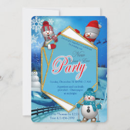 Invitación Fiesta de la Nochevieja