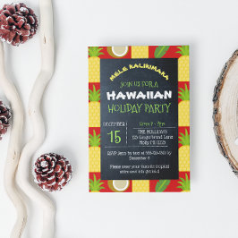 Invitación Fiesta de la piña tropical hawaiana