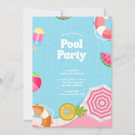 Invitación Fiesta de la Piscina de Palm Springs
