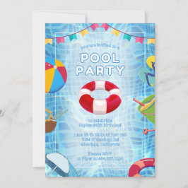 Invitación Fiesta de la Piscina de Palm Springs