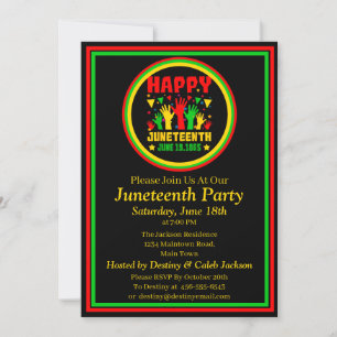 Invitación Fiesta de las celebraciones del 19 de junio
