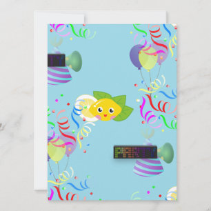 Invitación fiesta de limón