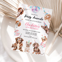 Fiesta de llamadas fluorescentes Perros Cumpleaños