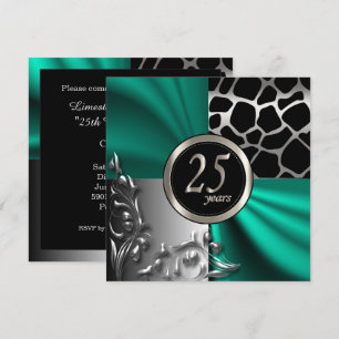 Invitación Fiesta de los 25 Años de Elegant Green
