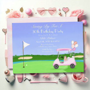 Invitación Fiesta de los 30 Años del Golf Rosa