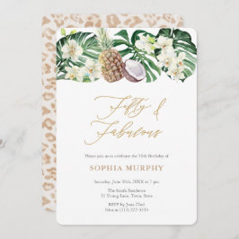 Invitación Fiesta de los 50 Años de la Selva Cincuenta y Fabu