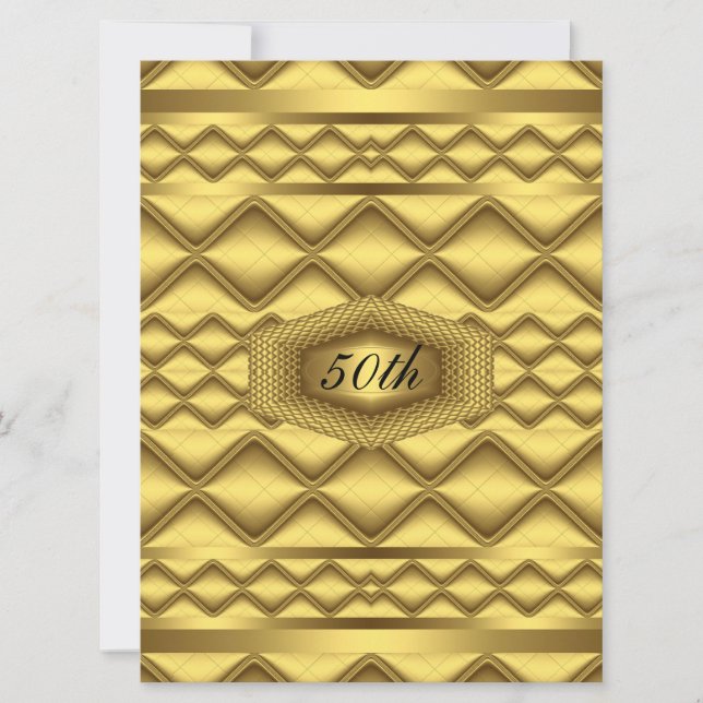 Invitación Fiesta de los 50 años de oro (Anverso)