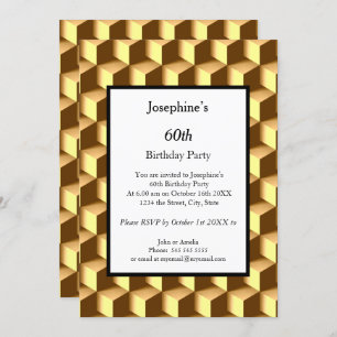 Invitación Fiesta de los 60 Años de Oro