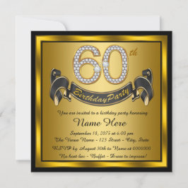 Invitación Fiesta de los 60 Años de Oro
