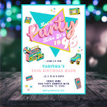 Invitación fiesta de los 90 como si fuera Fiesta de los 30 añ<br><div class="desc">Los años 90 retro,  fiesta como si fuera la invitación de la fiesta de cumpleaños número 30 de 1995. Excelente para las personas nacidas en los años 90.</div>