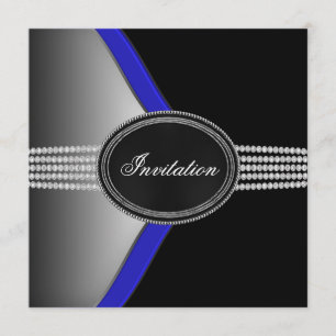 Invitación Fiesta de los lazos negros de la Marina Real