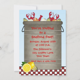 Invitación Fiesta de los mariscos