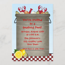Invitación Fiesta de los mariscos